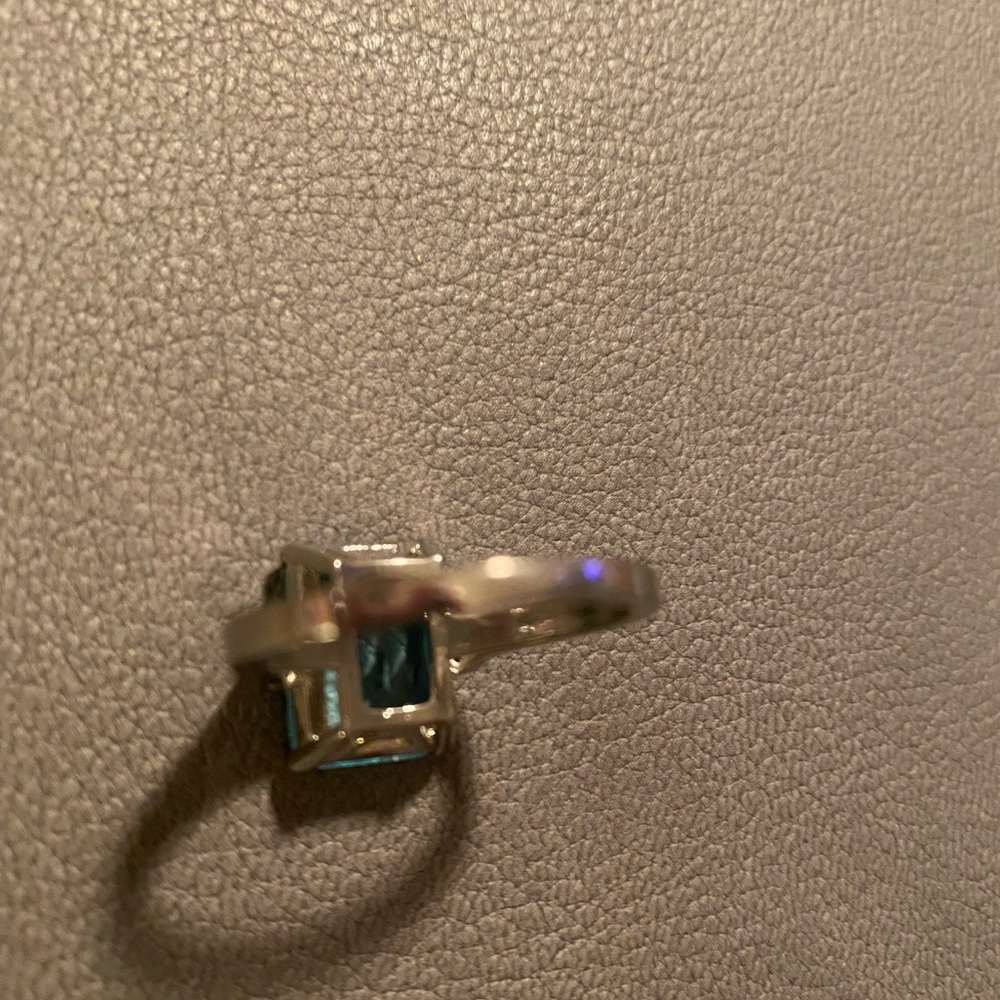 Large blue stone ring - Picture 5 of 7